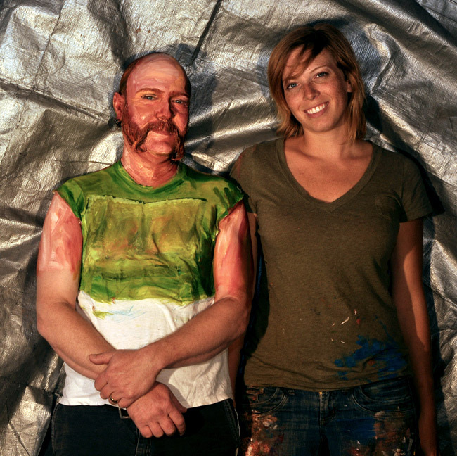 Pop Out Painting Alexa Meade